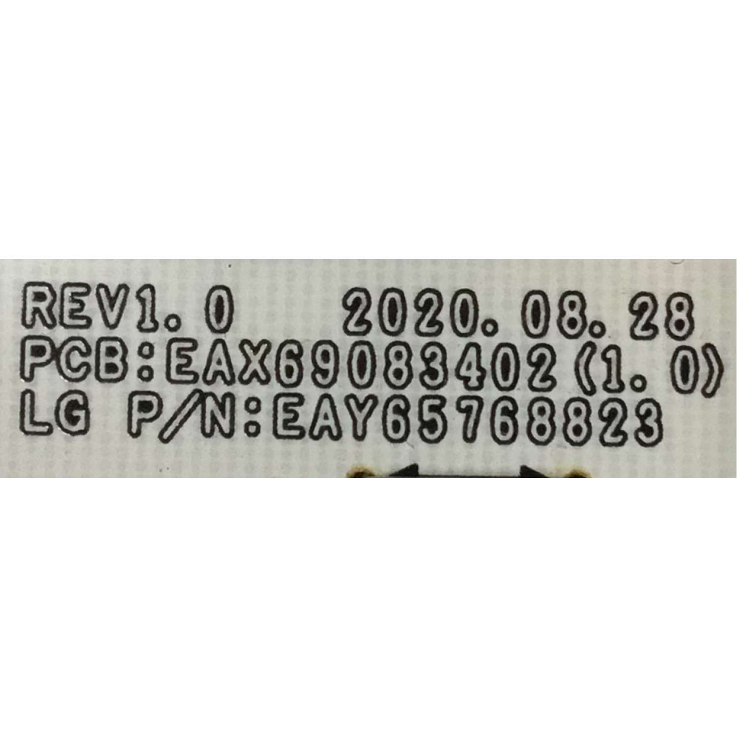 FUENTE PARA TV LG NUMERO DE PARTE EAY65768823 / EAX69083402 / PANEL AC550AQL WNA1 / MODELO OLED55BXAUA.DYSQLJR / OLED55BXAUA / OLED55A1PUA / OLED55A1AUA.DUSQLJR / OLED55A2PUA.DUSQLJR - Imagen 3